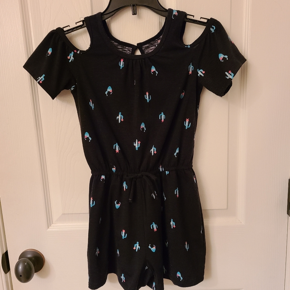 Mudd Cold Shoulder Romper